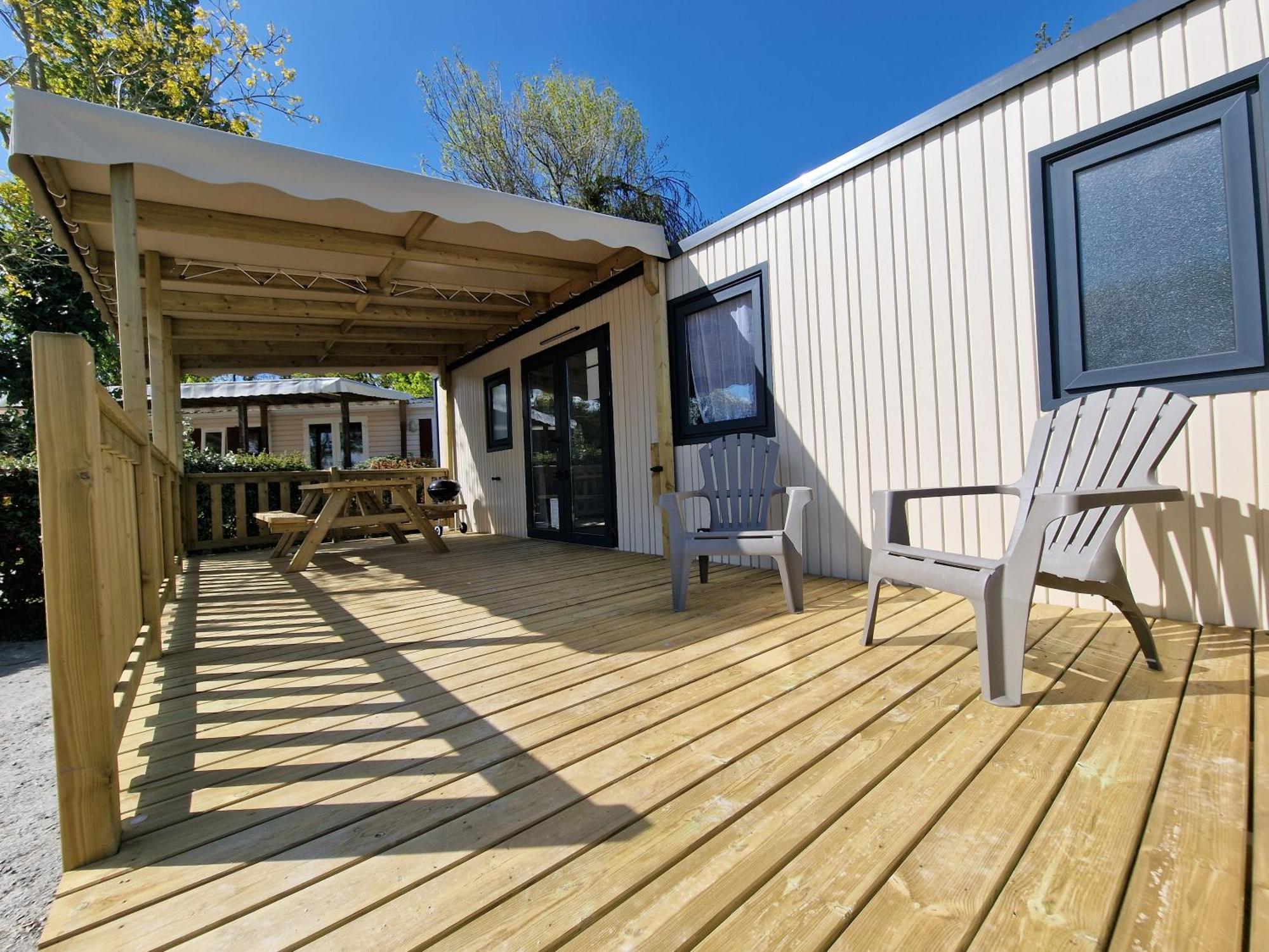 Camping Les P'Tites Maisons Dans La Prairie Sallertaine Buitenkant foto